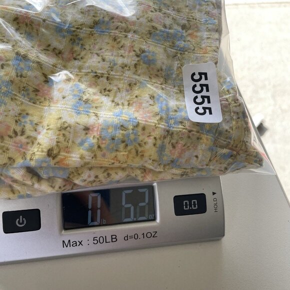 American Eagle Shorts Womens Large Flowy Elastic Waist‎ Yellow Floral NEW - Picture 13 of 13